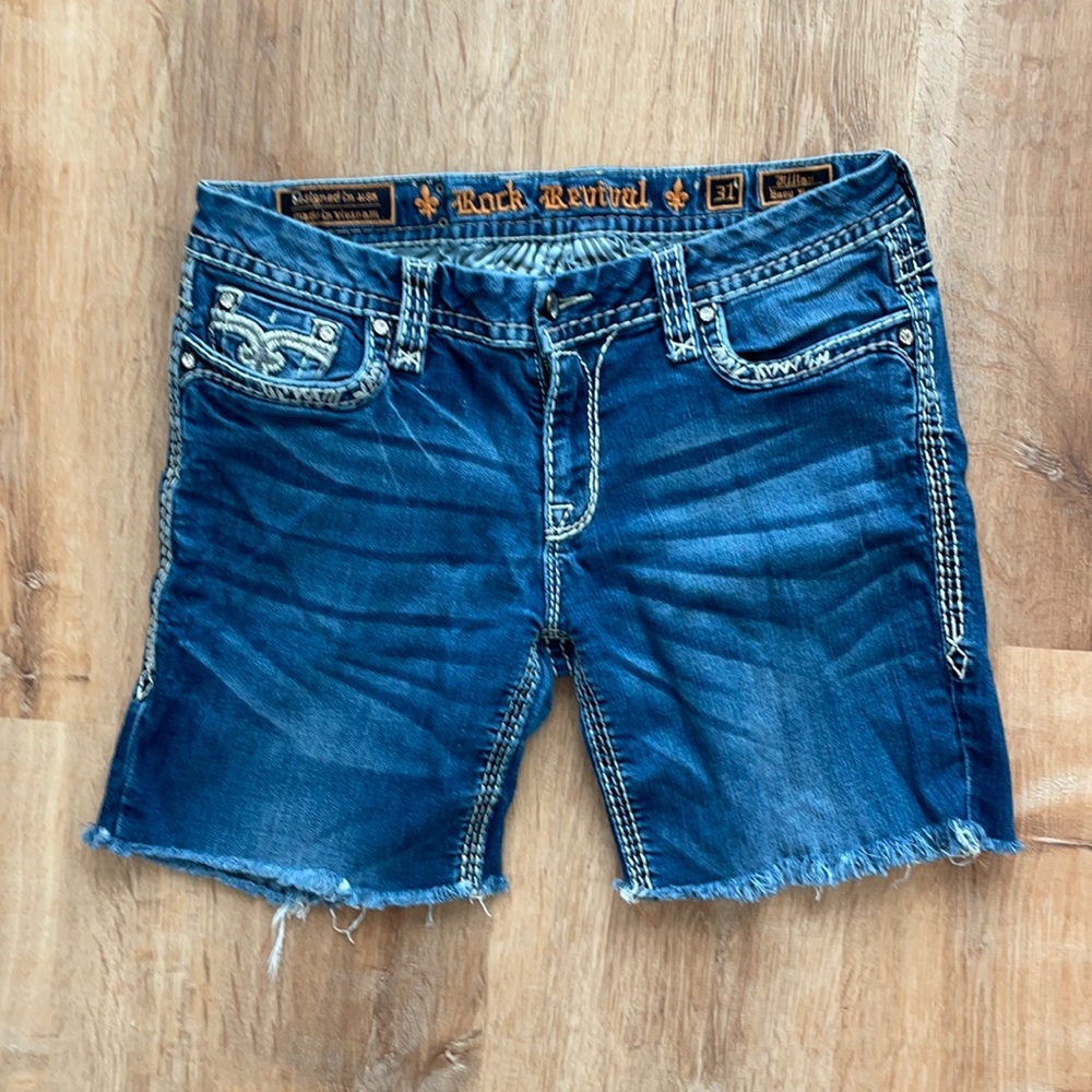 Cut off Rock Revival Jeans